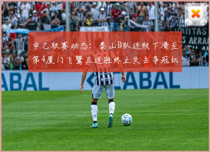 中乙联赛动态：泰山B队连败下滑至第4厦门飞鹭三连胜终止失去争冠机会